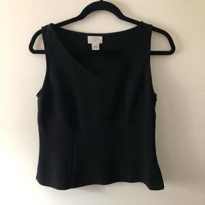 Ann Taylor Loft Side Zip V-Neck Tank